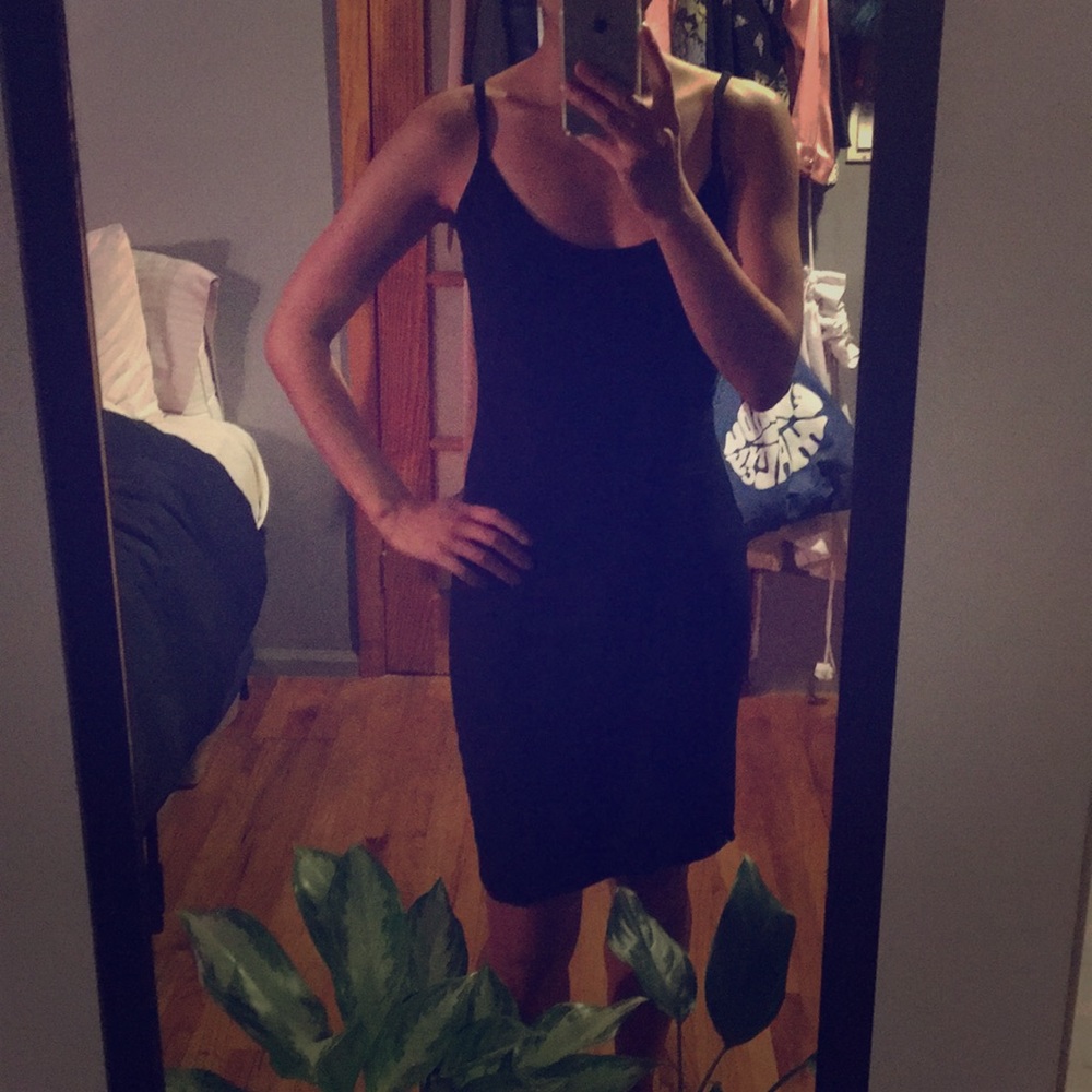 Knit jersey slip dress size S